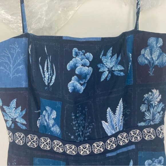 Agua by Agua Bendita Lima Algae Maxi Dress Size Small - Picture 8 of 12